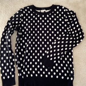41 Hawthorne polka dot sweater
